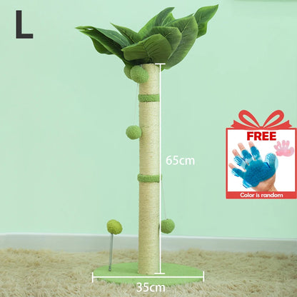 Cat Scratching Pos for Cats 65cm Tall Scratch Tree with Premium