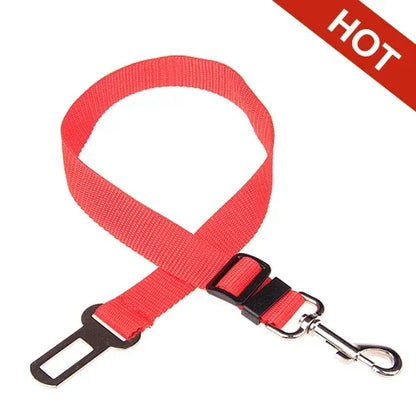 Adjustable Pet Cat Dog Car Seat  Belt Pet Seat Vehicle Dog Harness