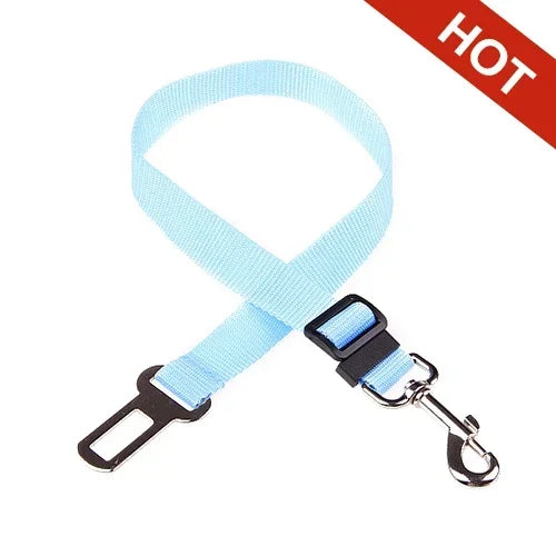 Adjustable Pet Cat Dog Car Seat  Belt Pet Seat Vehicle Dog Harness