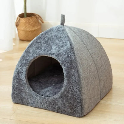 New Triangle Cat Nest Closed Cat House Pet Nest Warm and Thickened