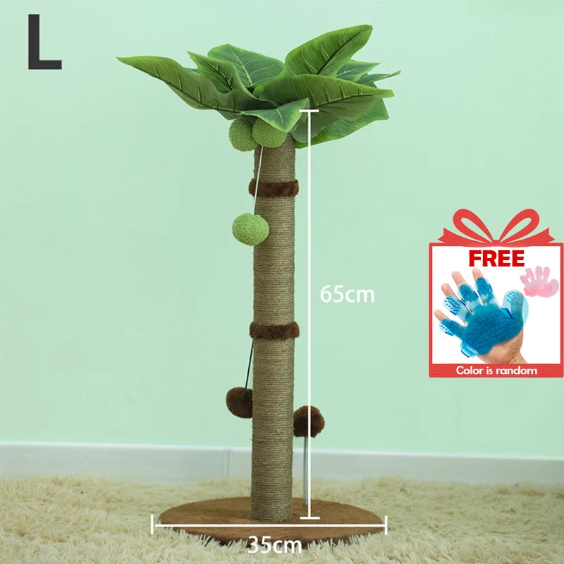 Cat Scratching Pos for Cats 65cm Tall Scratch Tree with Premium