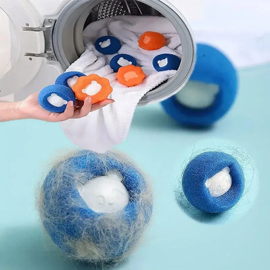 Pet Hair Remover Reusable Ball Laundry Washing Machine Filter Wool Sticker