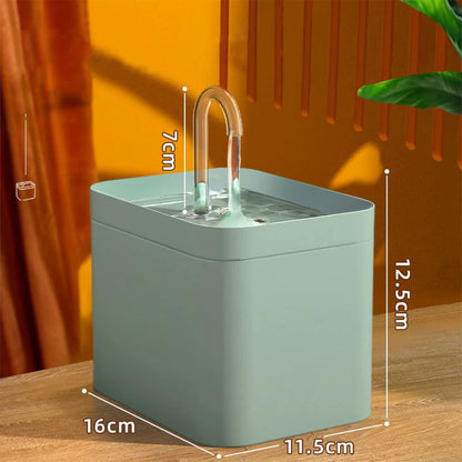 Ultra-Quiet Cat Water Fountain Filter Smart Automatic Pet Dog Water