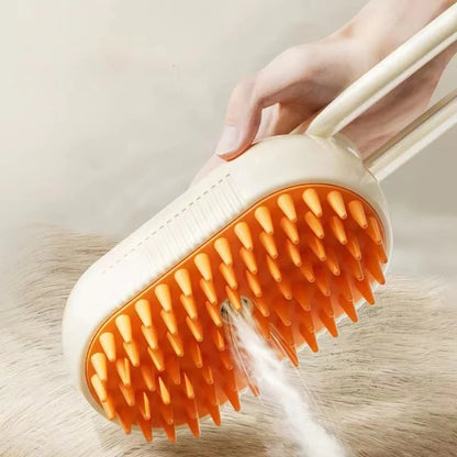 Dog Hair Brush Cat Hair Brush Electric Pet Cleaning Brush Steam